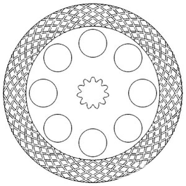 Aftermarket Brake Disc AR65718 Fits John Deere Tractors 2630 RE43390 - main